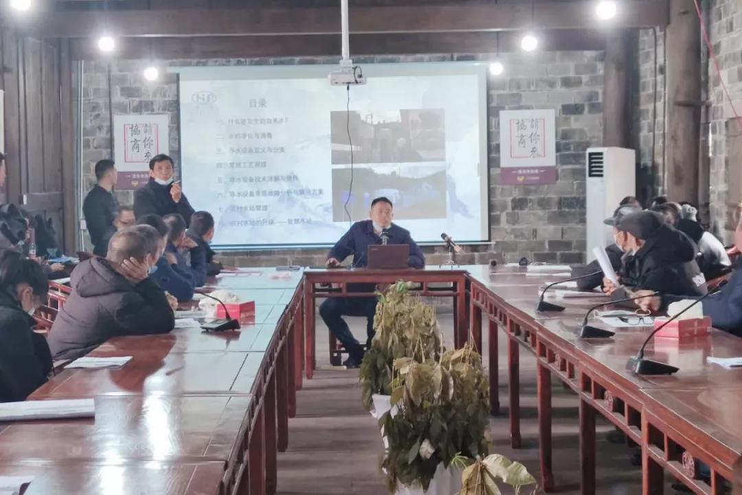 抗旱在行動|縣水利局開展農村飲用水凈水設備操(圖3)